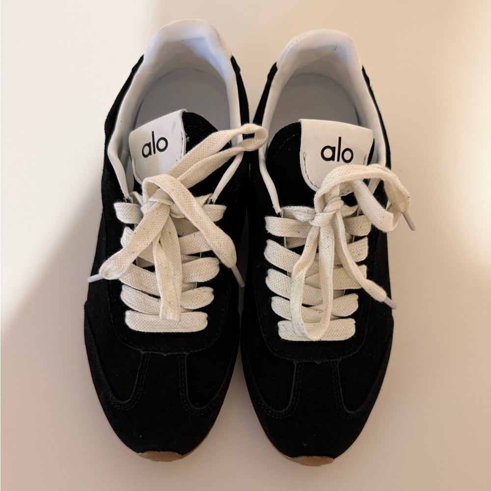 ALO Yoga Black and White Sneakers